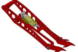 Fork for vw trike