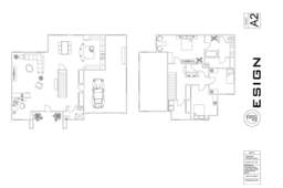 floor and furniture plan for  small house