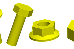 Screws and nuts