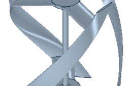 Pint Sized VAWT Impeller