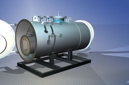 STEAM BOILER 2 PASS 350Kg/h steam