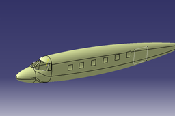 DOUGLAS DC3 fuselage