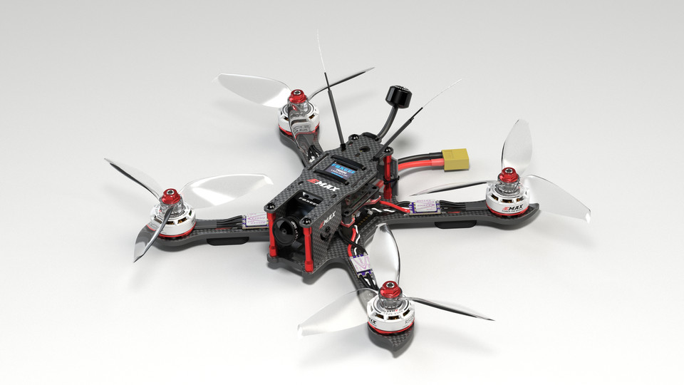 EMAX FS2306 1700KV Brushless Motor For RC Drone - 1pc, CW, Fits Buzz/Hawk FPV Racing Quadcopter