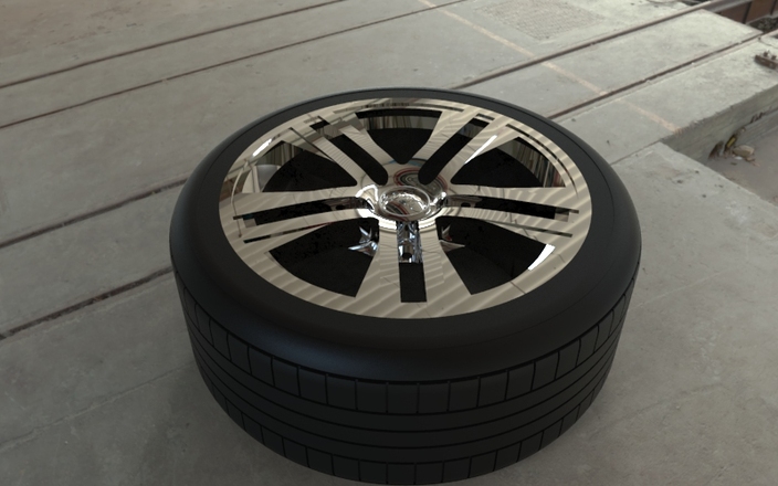 Audi wheel