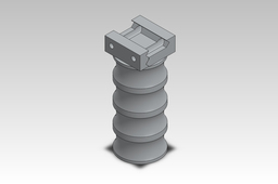 Rail mounted foregrip