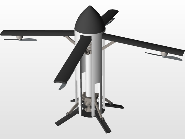 Quad-copter Missile
