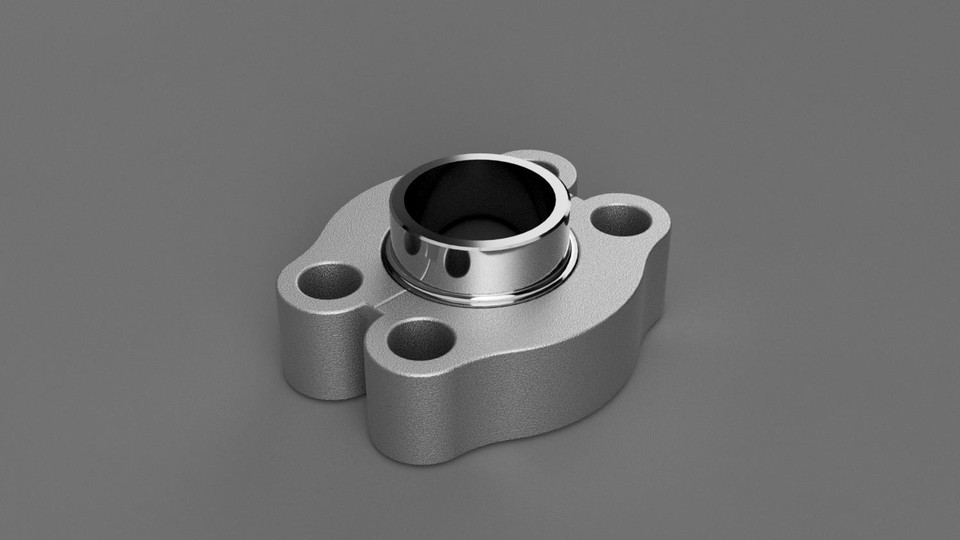 SAE 2 IN CLASS 62 SPLIT CLAP WITH WELD SPOOL