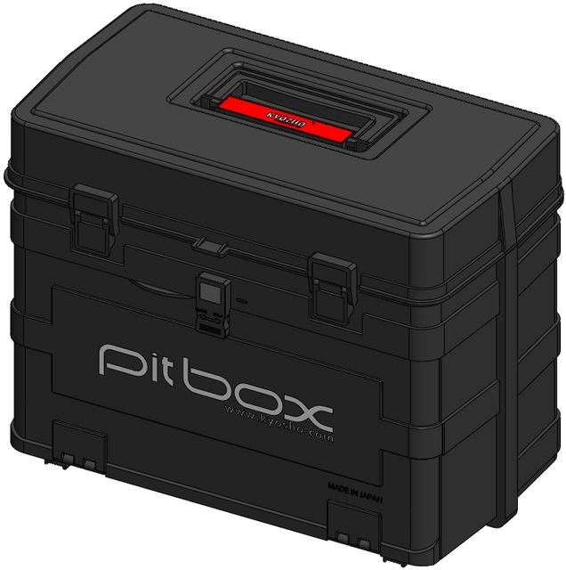 Kyosho PIT BOX 80461 (RC BOX) (REFERENCE ONLY) | 3D CAD