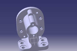 gear pump body