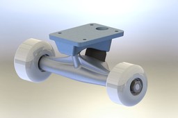 TRUCK ASSEMBLY of skateboard
