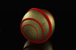 Ball with spiral