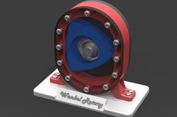 Wankel Rotary Engine Display Model