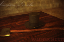 Abraham Lincoln's hat and axe