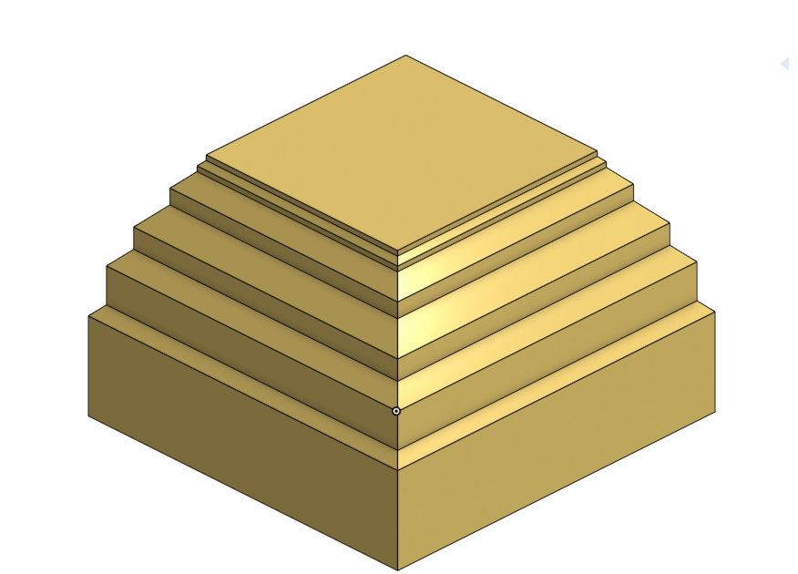 The golden pyramid.