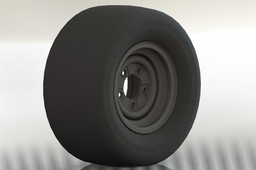 WHEEL AND TIRE ASM, LAWN AND GARDEN, TURF