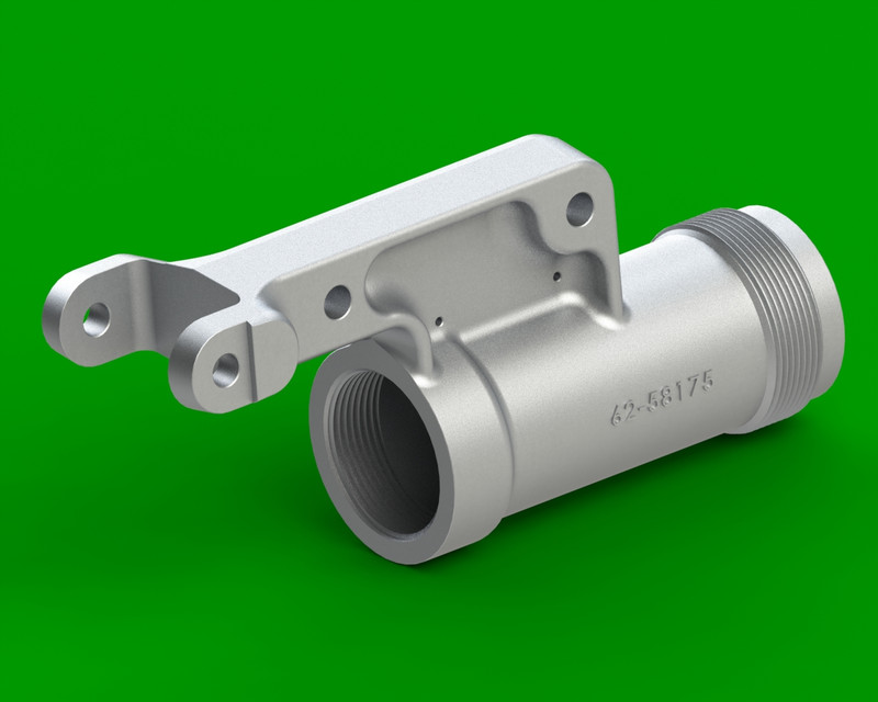 P51 Hydraulic Hand Pump 3D CAD Model Library GrabCAD