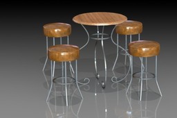 Table & 4 Chairs
