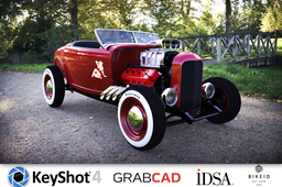 32 Ford Hi Boy Roadster by Robert Butera