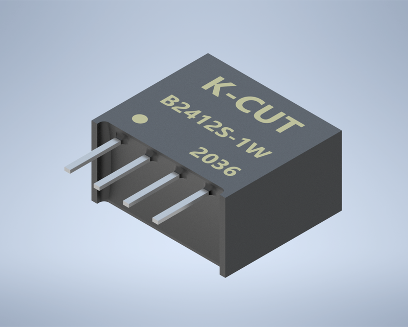 Power module converter B2412S-1W.