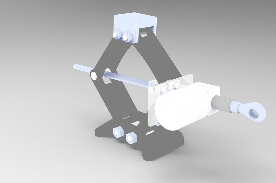 Car Jack 3D CAD Model Library GrabCAD
