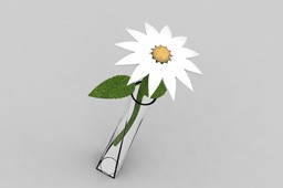 vase with flower