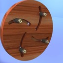 Homemade wooden chuck