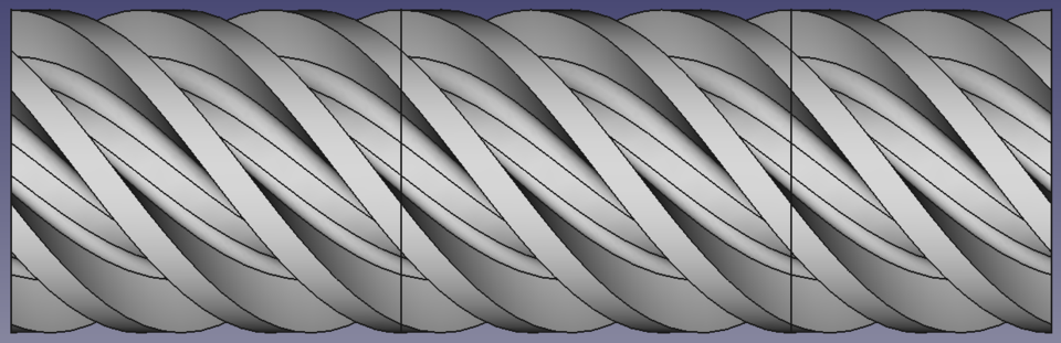 Parametric Extruder Screw