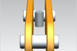 TOWER CRANE -Rear pendant counterjib conector-