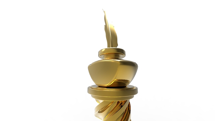 Italics Award Trophy