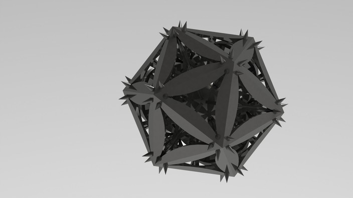 Icosahedral Mess