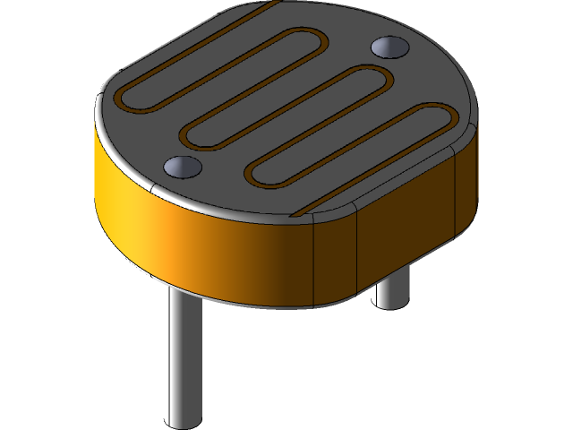 Photoelectric resistor