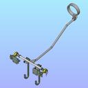 Airplane Rudder Hand Controls