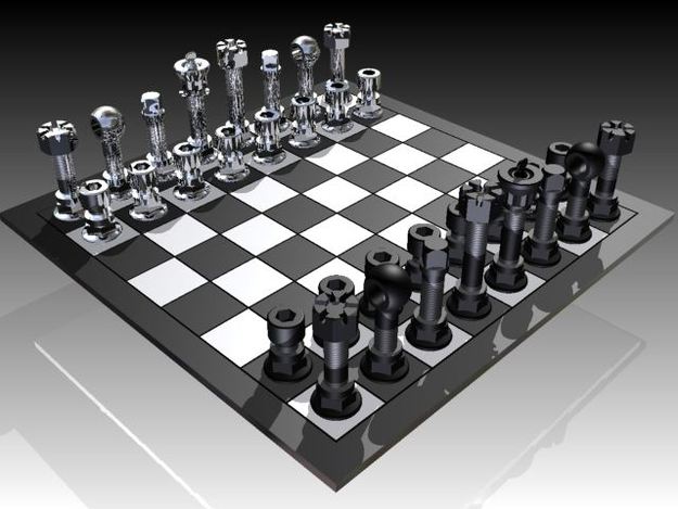 chess board 3d