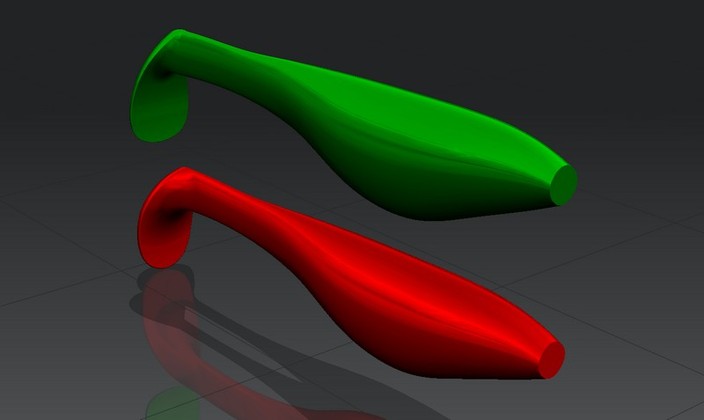 Fishing lures models