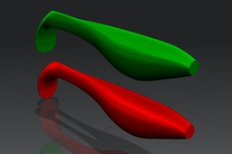 Fishing lures models