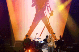  Freddie Mercury silhouette, tribute, Farrokh Bulsara, work with splines