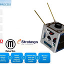 Cubesat for additive manufacturing