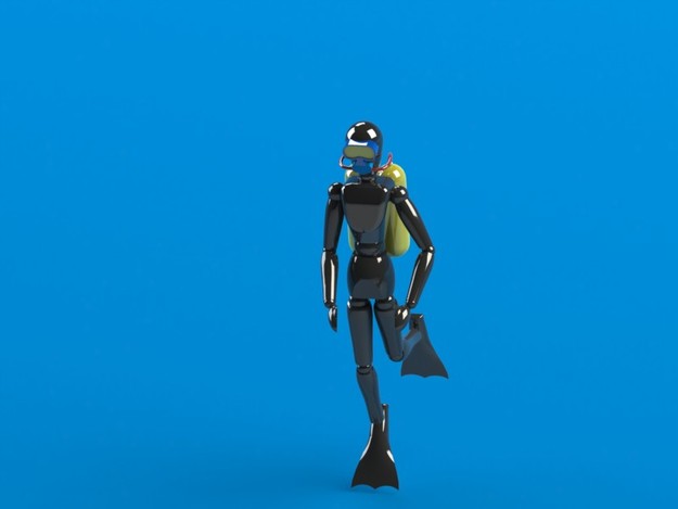 man submersible human