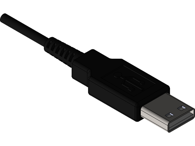 USB Connector | 3D CAD Model Library | GrabCAD