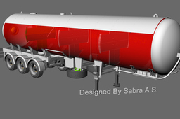 LPG Roadtanker as per ADR reg.