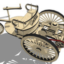 Karl Benz motorcar patent, 1886.