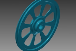 Round Wheel for single cam compound bow