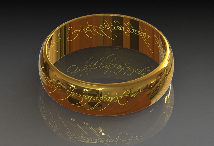 Sauron's Ring from Lord of the Rings