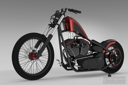 Old School bike renderings