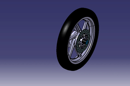 back wheel assembly 