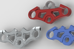 Some kind of triple clamp CBR 250 RR