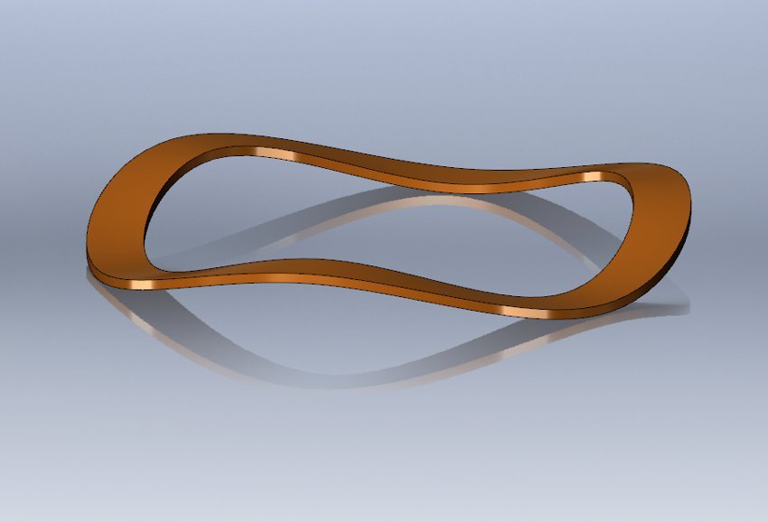 Definable 120° Wave washer