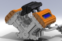 V4 Indycar engine for 2012 regs