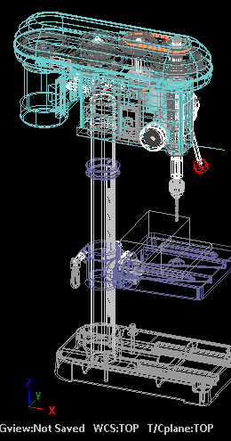 auto drilling machine
