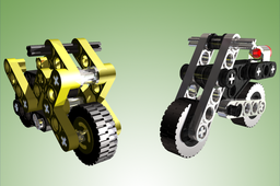 Lego Technic 1259 (Motorbike)